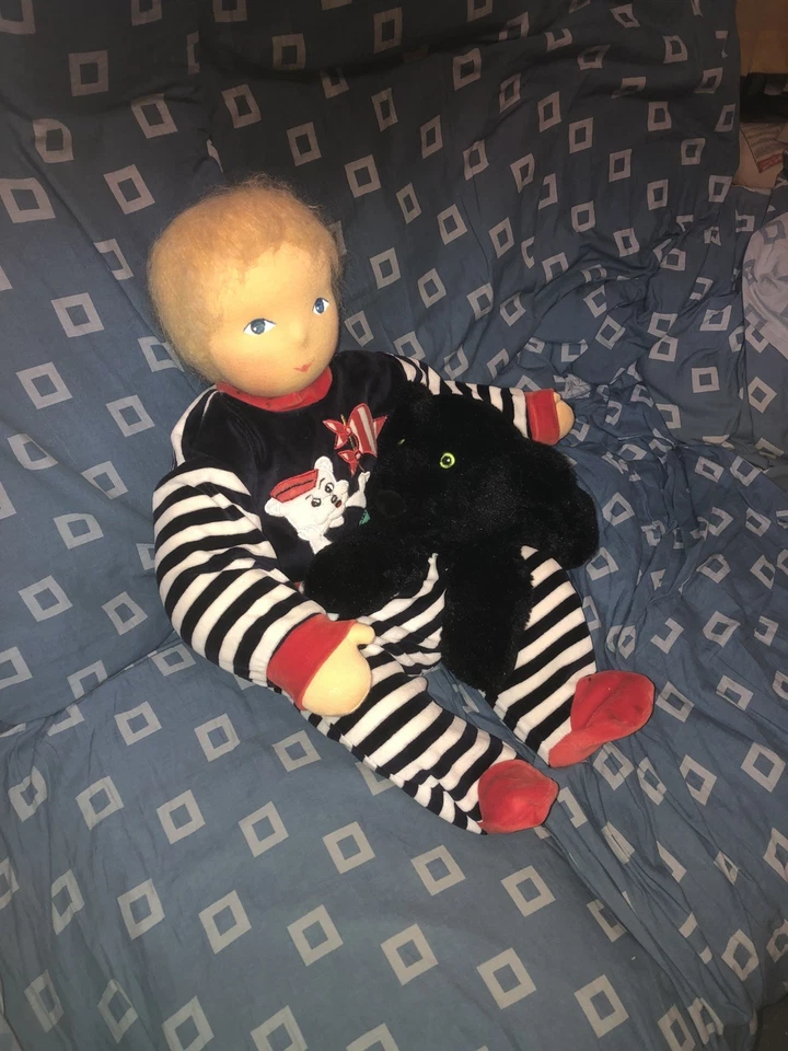 Waldorfpuppen - Krabbelbaby Puppe Selber Machen - DIY Set Körperteile Vorgenäht - Bild 2 von 4