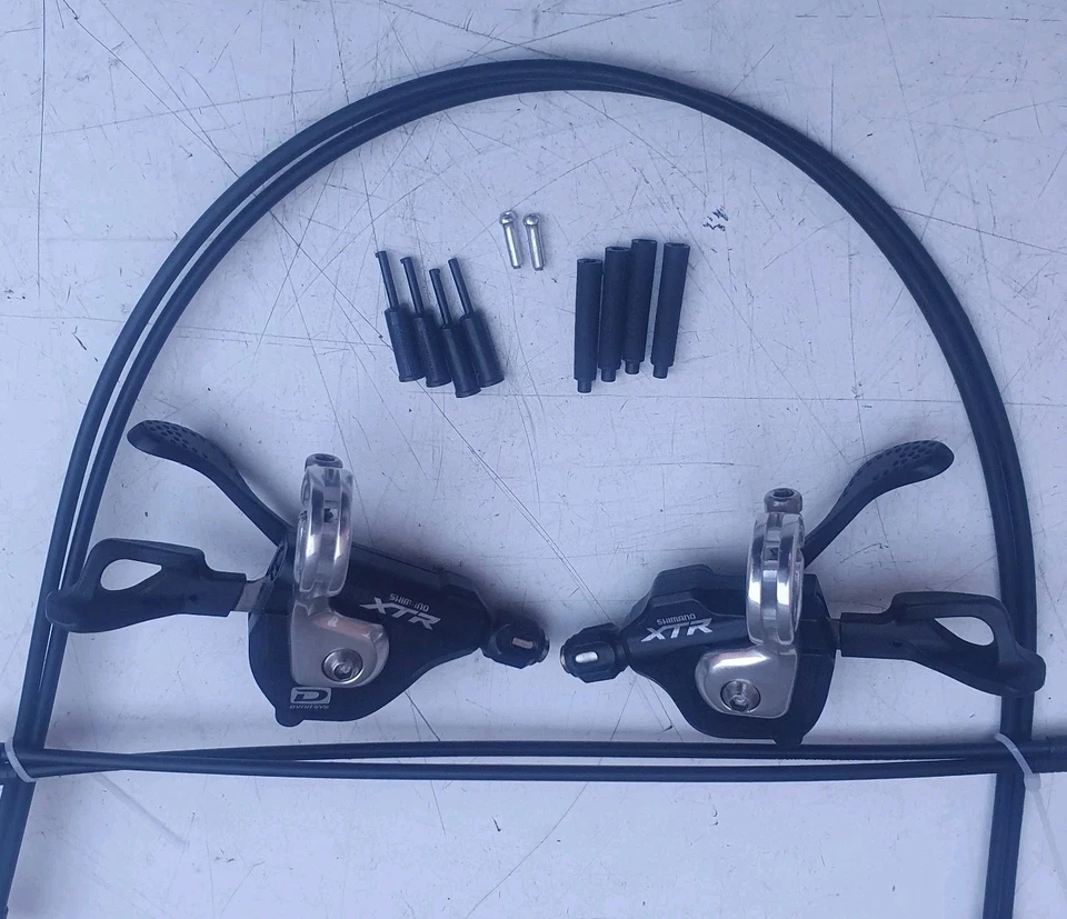 Shimano XTR M980  2/3 x 10s Shifter Set. SL-M980-A + Cable Kit *SERVICED* ExCon  - Image 2 of 4