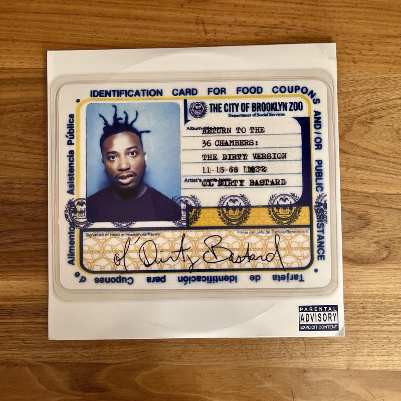 Ol' Dirty Bastard - Return to the 36 Chambers: The Dirty Version Vinyl Double LP