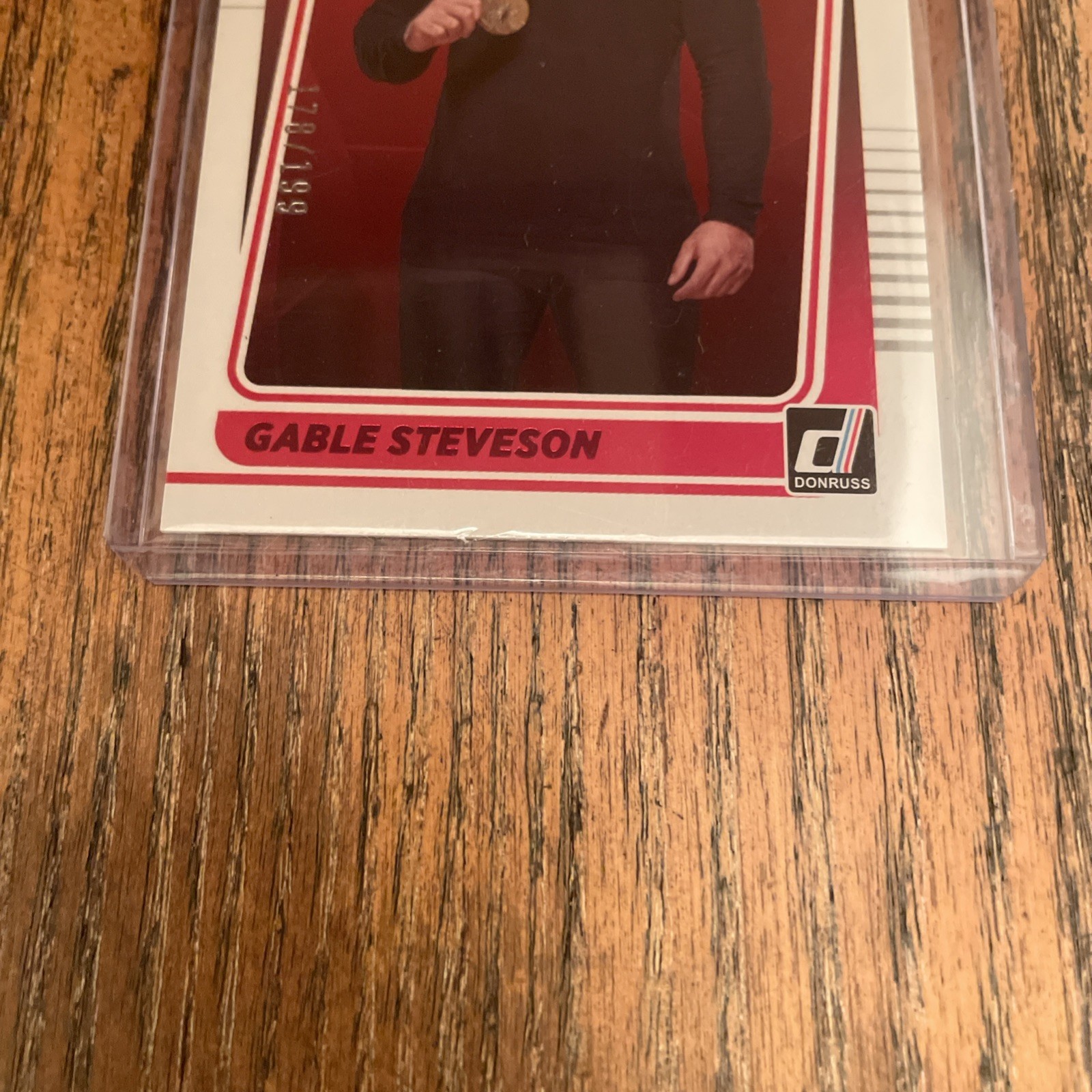 2022 Panini Chronicles WWE Donruss Rated Red /199 Gable Steveson Rookie RC 🔥  view 9