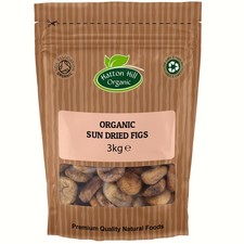 Organic Sun Dried Figs 3kg by Hatton Hill Organic 13.66 per kilo