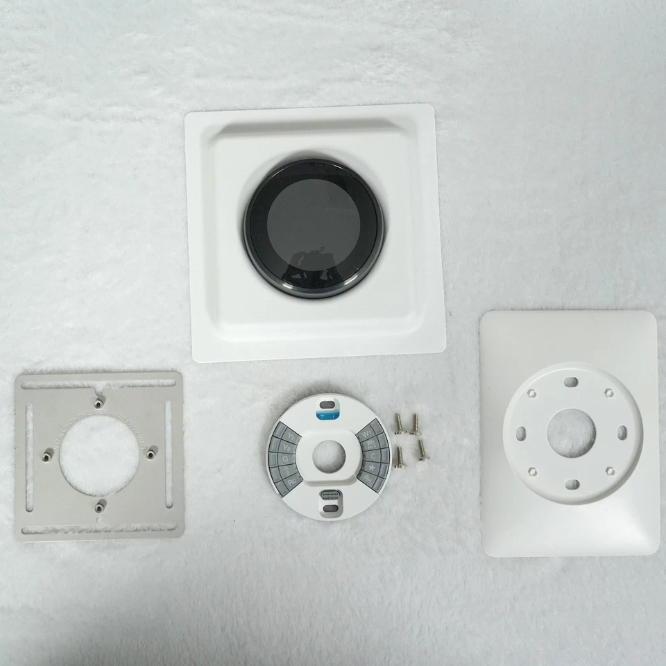 Термостат обучающий Google Nest черный умный дом климат-контроль - Изображение 3 из 4