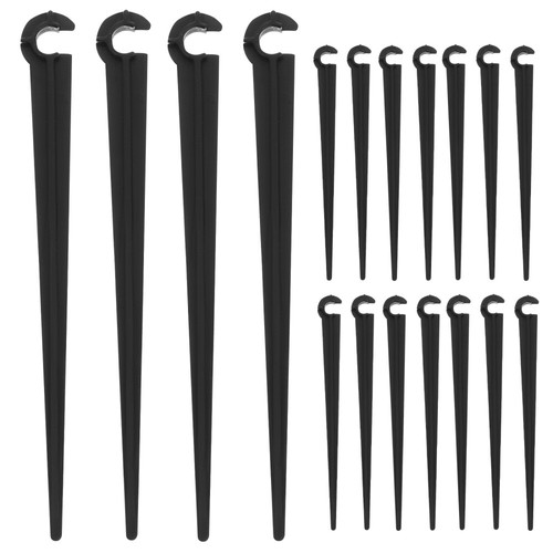 50 Pcs Einsätze Erdungspfahl-Bewässerungshalterung Gartenbewässerungshilfe