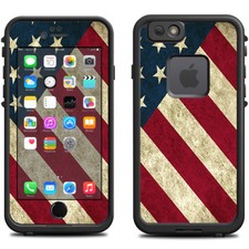 Skin Decal for Lifeproof iPhone 6 Fre Case / America Flag Pattern