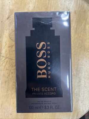 Hugo Boss The Scent Private Accord 3.3 Oz. Men's Eau de Toilette Spray Original