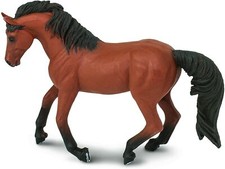 Safari LTD Morgan Horse Mare and Foal Set RETIRED 2005 