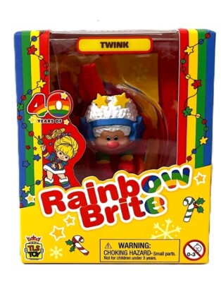 Rainbow Brite Twink 40th Anniversary Christmas Holiday CheeBee 2024. New In Box.