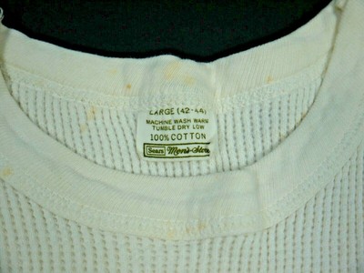 sears thermal shirts