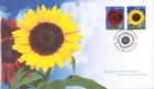 W CANADA 2440 FDC SUNFLOWERS SOUVENIR SHEET FIRST DAY COVER