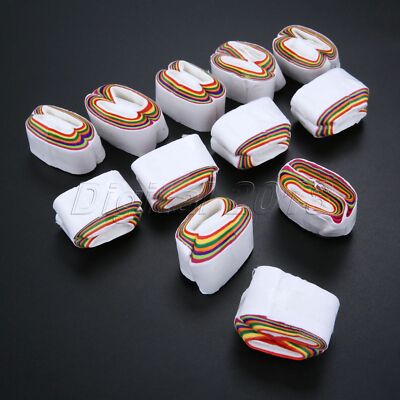 12 Rolls Multicolor Mouth Coils Paper 34mm*26mm*26mm Magic Prop for Magicians