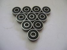 10 NMD 624-2RS Bearings 4x13x5 ID 4mm OD 13mm WIDTH 5mm 4-13-5