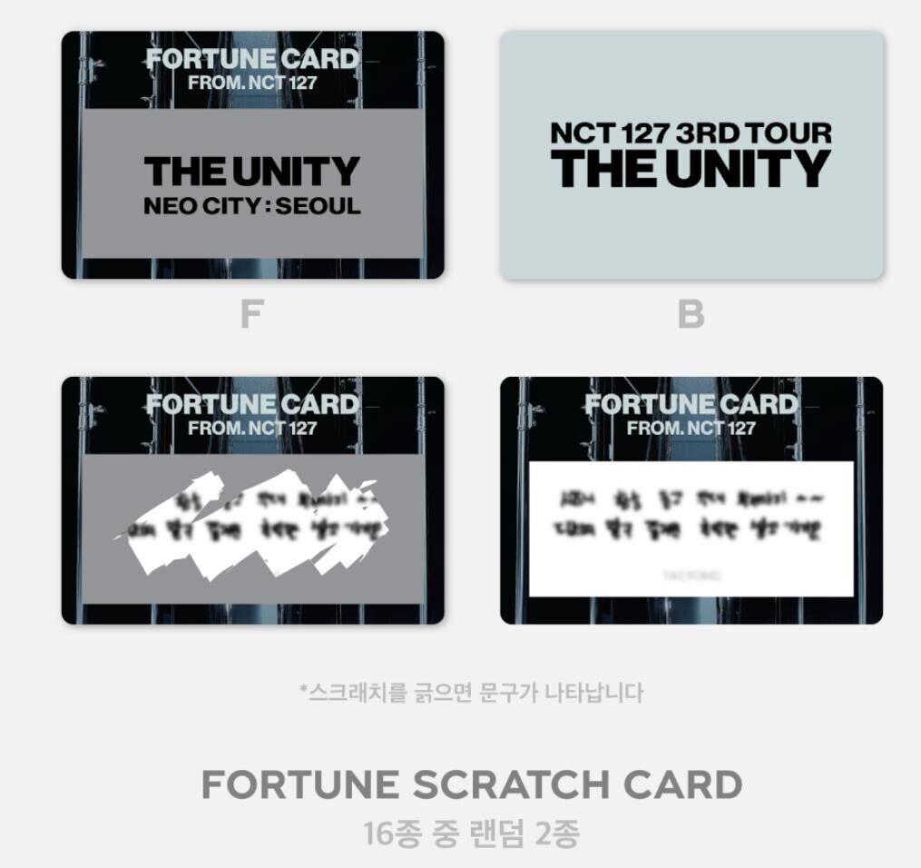 NCT 127 NEO CITY : SEOUL - THE UNITY OFFICIAL MD PHOTOCARD NCT 127 NEO CITY : SEOUL - THE UNITY OFFICIAL MD PHOTOCARD