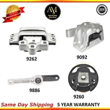 Engine & Manual Trans. Mount Set 4PCS for Volkswagen Jetta 2011-2015 L4 2.0L GAS