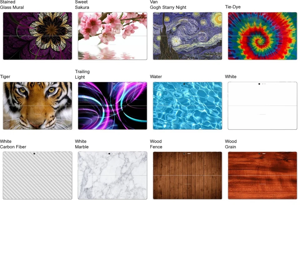 Choose Any 1 Vinyl Decal/Skin for Microsoft Surface 4 Pro - Free US Shipping! - Image 4 of 4