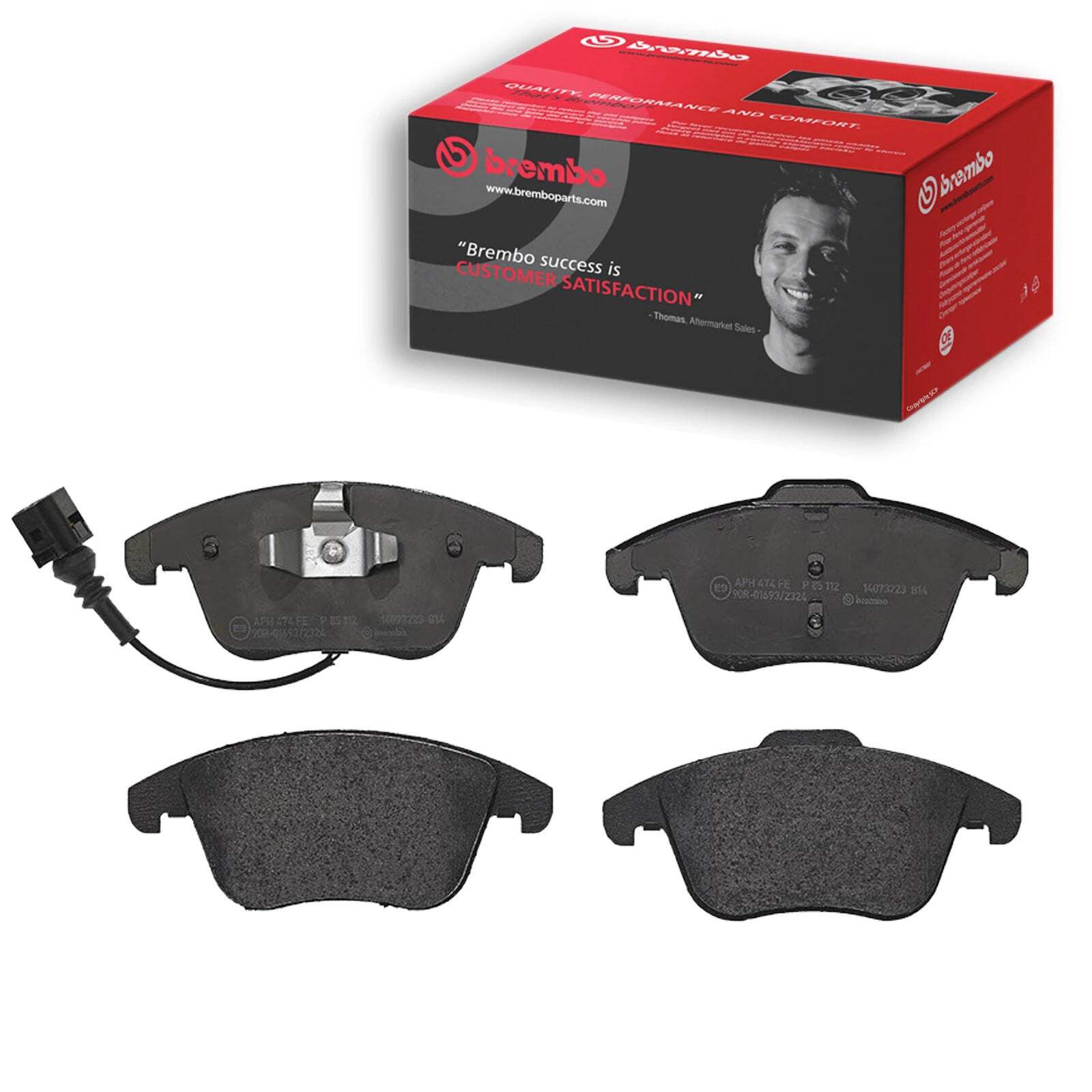 2x ✅Fits BREMBO P 85 112 Brake Pad Set, disc brake P 85 112 Brake pa ⭐UK Seller⭐ - Image 19