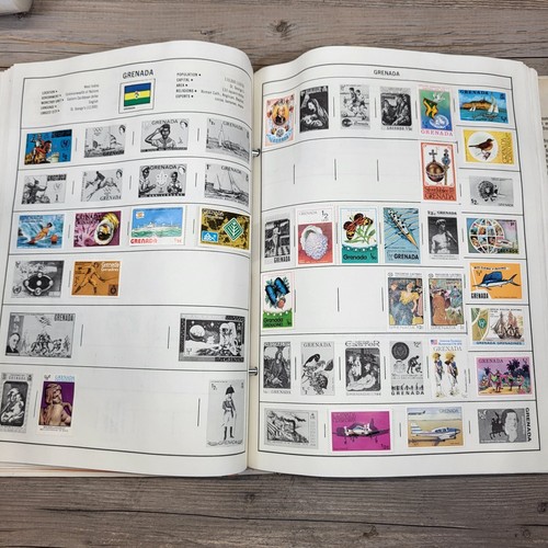 Worldwide Stamp Album Safari Abu Dhabi To Zanzibar With Extras Incomplete - Picture 11 of 22