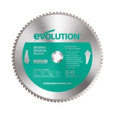 Evolution Power Tools Saw Blade 12" 80-Teeth Aluminum Cutting High-Performance