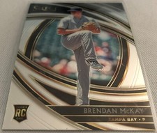 2020 Panini Select Baseball Brendan McKay Tampa Bay Rays Premier Rookie #134