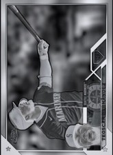 [DIGITAL] Topps Bunt - Teoscar Hernandez - Topps Chrome 23 S1 - Black White Base