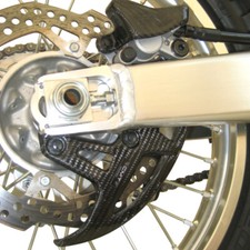 PARADISCO POSTERIORE IN CARBONIO per HONDA CRF 250 RX ENDURO 2019 - 2020