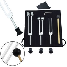 3X Stimmgabel Set 128Hz 256Hz 512Hz für Heil...