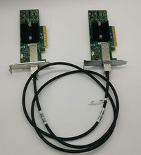 2PCS MNPA19-XTR 10GB Mellanox ConnectX-2 10Gbe Network Card with 1m SFP Cable