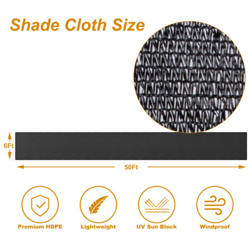 UV Blocking Sunblock Net, Awnings Sun Shelter,Garden Patio Pool Remaining Shade - Picture 27 of 32