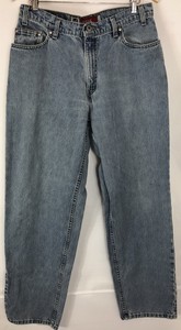 Levis Silvertab Mens 34 x 32 Loose Wide Leg 90âs Baggy Vintage Jeans Made In USA | eBay