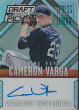 Cameron Varga 2014 Panini Prizm Draft Picks rookie auto autograph card 60 /199