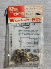 Cal Scale # 270 Steam Loco Feedwater Heater (brass Casting) Worthington HO