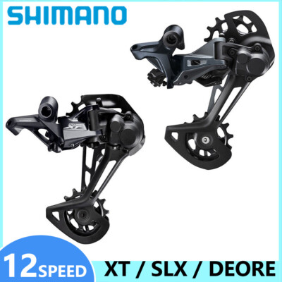 SHIMANO XT M8100 SLX M7100 DEORE M6100 12-fach Schaltwerk SGS lang Mountainbike