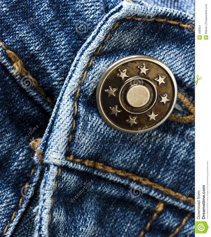 RSINC Jeans Button Tack Buttons Metal Replacement Kit- 12pcs - Image 2 of 2