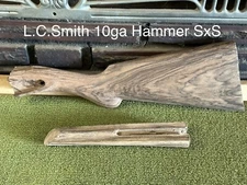 L.C. Smith 10ga stock