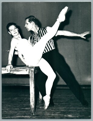 1963 FINNISCHE NATIONALOPER KLAUS SALIN DORIS LANE FOTO VINTAGE BALLETT FOTO