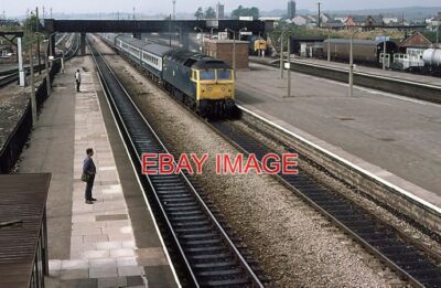 FOTO KLASSE 47 47462 HÄMMERT DURCH DEN SEVERN TUNNEL KREUZUNGSBAHNHOF MIT A