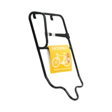 Fairdale Bike Pannier SkateRack v2 Skateboard Holder Black for Rear Bicycle Rack