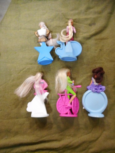 #FF. FIVE DIFFERENT 1993 BARBIE DOLL McDONALDS TOYS - Picture 4 of 6