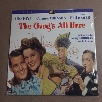 The Gangs All Here Laserdisc Ld Movie