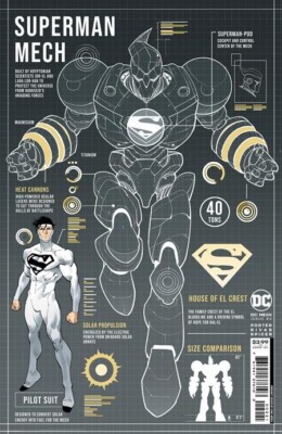 DC MECH #2 (DAN MORA DESIGN VARIANT)(2022) COMIC BOOK ~ DC Comics ~ IN STOCK!