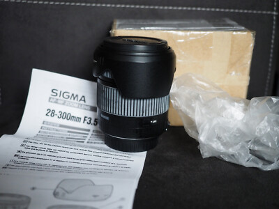 Neu!! Sigma Zoom 28-300 1:3.5-6.3 Macro für Canon AF
