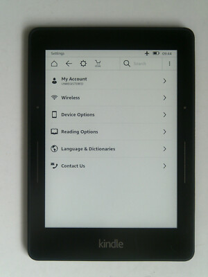 Amazon Kindle Voyage (7th Generation) 4GB, Wi-Fi, 6 inch - Black