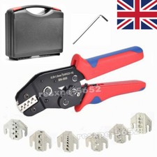8PCS Crimping Tool Set Ratcheting Crimping Pliers Ferrule Pliers Crimping Pliers