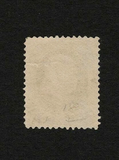 US 1879 #182 Franklin 1c Blue Fancy Cancel XF-S Used - Image 3 of 3