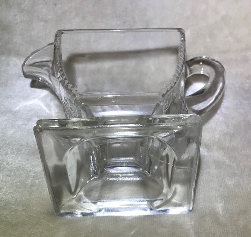Antique EAPG Riverside Glass Works Jersey Lily Covered Compote & Creamer ca.1883 - Picture 7 of 12