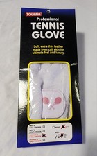 Tourna Professional CALF-SKIN Tennis Glove - Womens LARGE, Full-Finger Left Hand