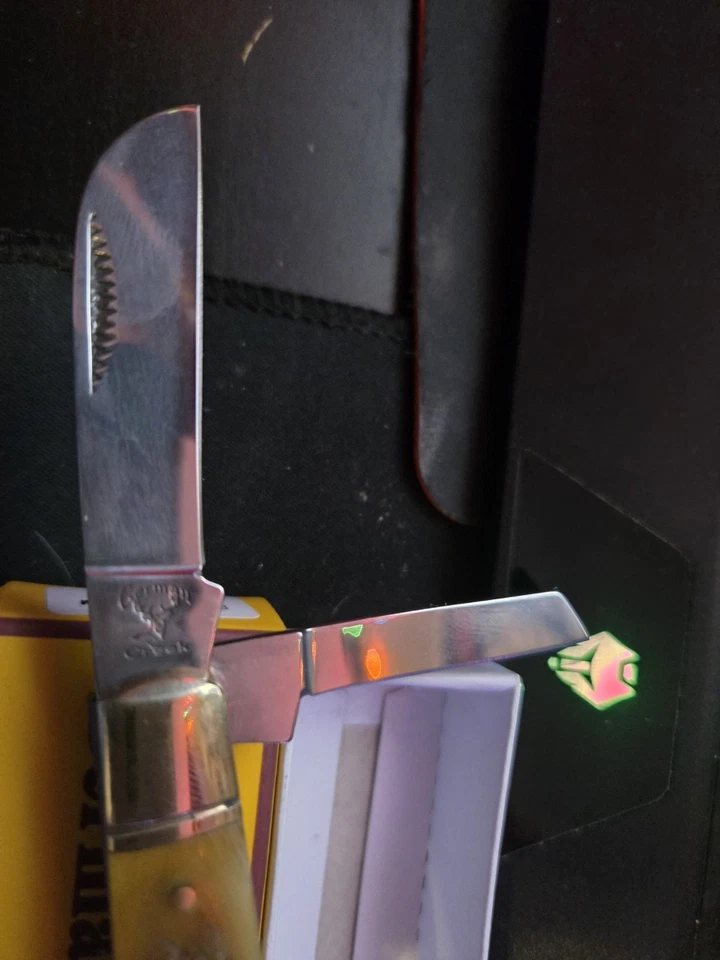 Faca de bolso German Creek 4 lâminas Congresso aço 440 - Imagem 2 de 4