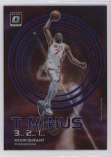 2022-23 Panini Donruss Optic T-Minus 3 2 1 Purple Prizm Kevin Durant #2 13kh