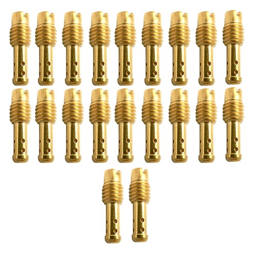 Carburetor Main Jet 20pcs/Set Slow/Pilot Jet Kit For Mikuni VM TM TMX Carb Parts - Picture 2 of 11