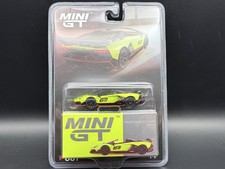 Mini GT Lamborghini Aventador SVJ 63 Roadster Verde Shock 887 1/64