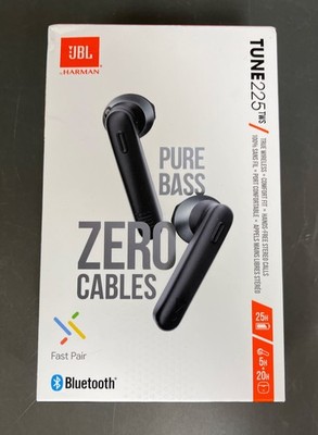 JBL Tune 225 TWS In-Ear Earphones - True wireless headphones Black